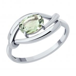 Серебряное кольцо Diamant с празиолитом 94-310-00186-2 фото
