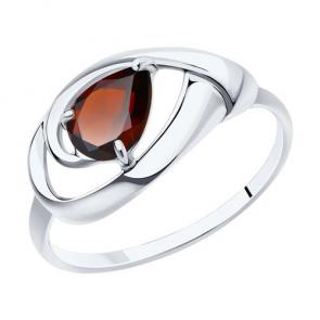Серебряное кольцо Diamant с гранатом 94-310-00594-2 фото