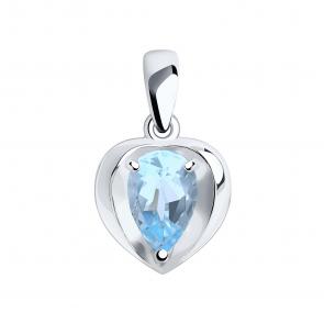 Серебряная подвеска Diamant с топазом 94-330-00761-1 фото