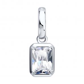 Серебряная подвеска Diamant с горным хрусталём 94-330-02395-2 фото