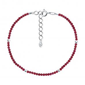 Серебряный браслет Diamant с шпинелью 94-350-01855-4 фото