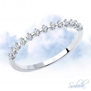 Серебряное кольцо SOKOLOV с фианитом 94011488-91 фото