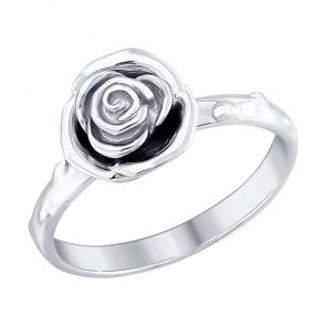 Серебряное кольцо SOKOLOV 94012424 фото