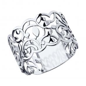 Серебряное кольцо SOKOLOV 94012504 фото