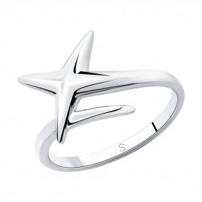 Серебряное кольцо Звезда SOKOLOV 94013059 фото