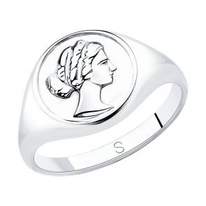 Серебряное кольцо SOKOLOV 94013075 фото