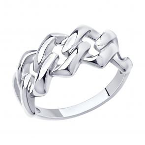 Серебряное кольцо SOKOLOV 94013144 фото