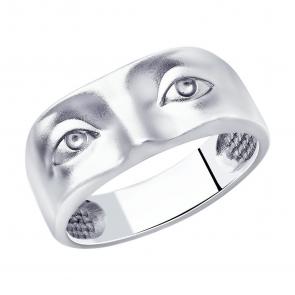 Серебряное кольцо SOKOLOV 94013220-91 фото