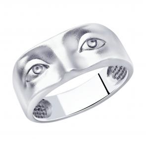 Серебряное кольцо SOKOLOV 94013220 фото