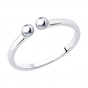 Серебряное кольцо SOKOLOV 94013229 фото