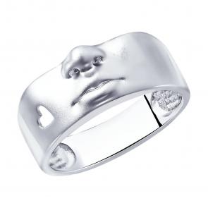 Серебряное кольцо SOKOLOV 94013232 фото