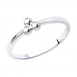 Серебряное кольцо SOKOLOV 94013301 фото