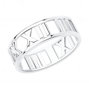 Серебряное кольцо SOKOLOV 94013318 фото