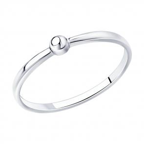 Серебряное кольцо SOKOLOV 94013370 фото