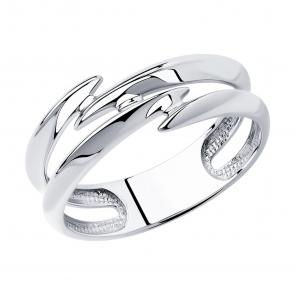 Серебряное кольцо SOKOLOV 94013379 фото