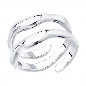 Серебряное кольцо SOKOLOV 94013390 фото