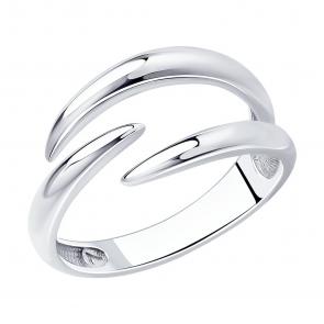 Серебряное кольцо SOKOLOV 94013391 фото