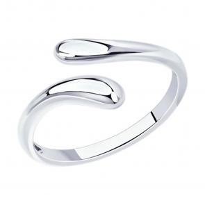 Серебряное кольцо SOKOLOV 94013463-91 фото