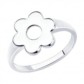 Серебряное кольцо SOKOLOV 94013473 фото