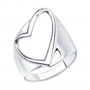 Серебряное кольцо SOKOLOV 94013537-91 фото