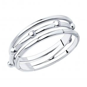 Серебряное кольцо-трансформер SOKOLOV 94013586 фото
