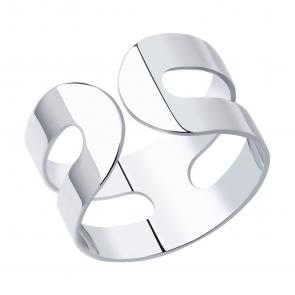 Серебряное кольцо SOKOLOV 94013609 фото