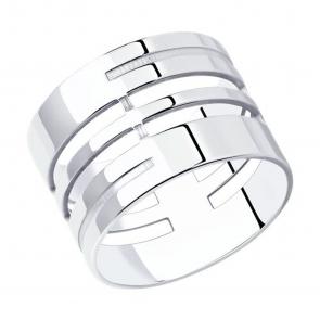 Серебряное кольцо SOKOLOV 94013616 фото