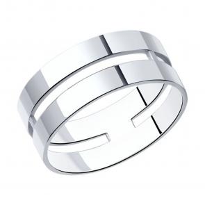 Серебряное кольцо SOKOLOV 94013621 фото