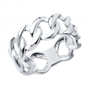 Серебряное кольцо SOKOLOV 94013688-91 фото