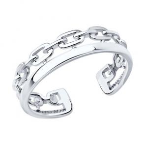 Серебряное кольцо SOKOLOV 94013694 фото