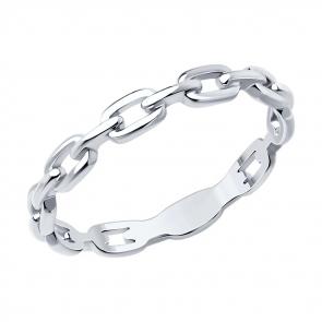 Серебряное кольцо SOKOLOV 94013707 фото