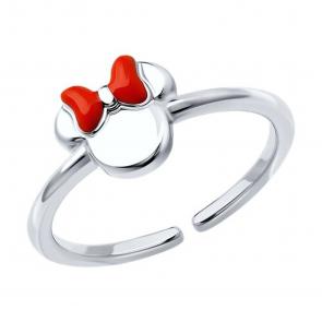 Серебряное кольцо SOKOLOV с эмалью 94013716 фото