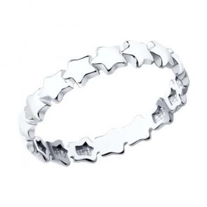 Серебряное кольцо SOKOLOV 94013753 фото