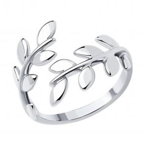 Серебряное кольцо SOKOLOV 94013811-91 фото