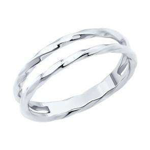 Серебряное кольцо SOKOLOV 94013884 фото