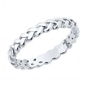 Серебряное кольцо SOKOLOV 94014087 фото