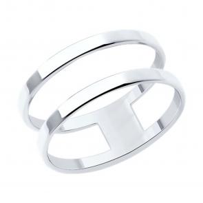 Серебряное кольцо SOKOLOV 94014092 фото