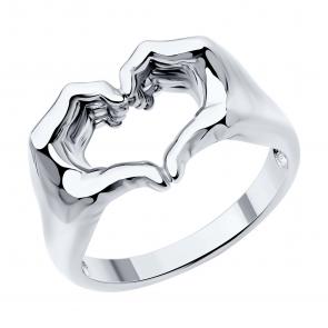 Серебряное кольцо SOKOLOV 94014158 фото