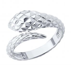 Серебряное кольцо SOKOLOV 94014442 фото