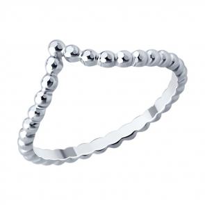 Серебряное кольцо SOKOLOV 94014460 фото