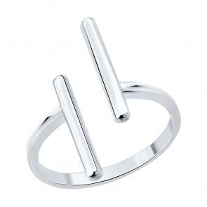 Серебряное кольцо SOKOLOV 94014475 фото