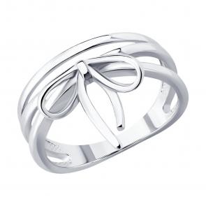 Серебряное кольцо SOKOLOV 94014602 фото