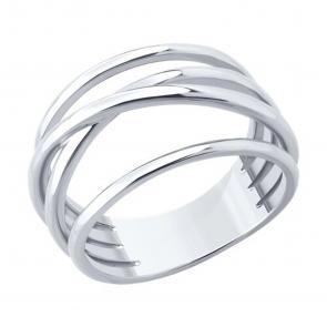 Серебряное кольцо SOKOLOV 94014616 фото