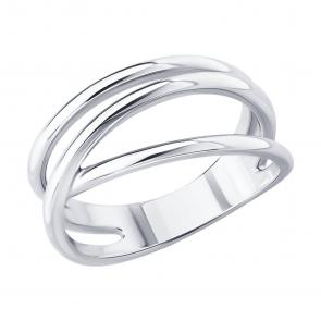 Серебряное кольцо SOKOLOV 94014668 фото