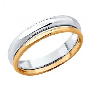 Кольцо-трансформер из золочёного серебра SOKOLOV 94014675 фото