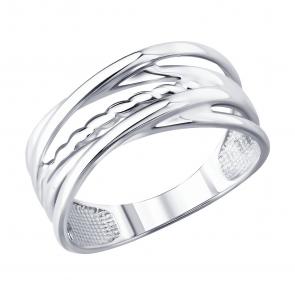 Серебряное кольцо SOKOLOV 94014743 фото
