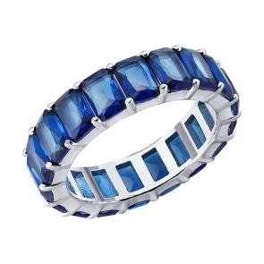 Серебряное кольцо SOKOLOV с фианитом 94014888-91 фото