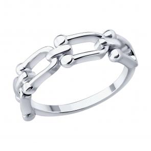 Серебряное кольцо SOKOLOV 94014920-91 фото