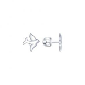 Серебряные серьги SOKOLOV 94022330 фото