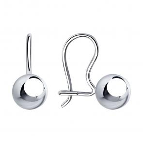 Серебряные серьги SOKOLOV 94023674 фото